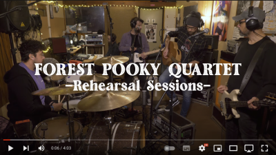 Nouvelle vidéo : Forest Pooky Quartet - Crazy Heart - Reharsal Sessions